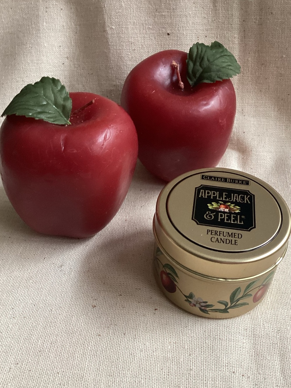 Applejack & Peel Perfumed Candle Tin W candle Apples